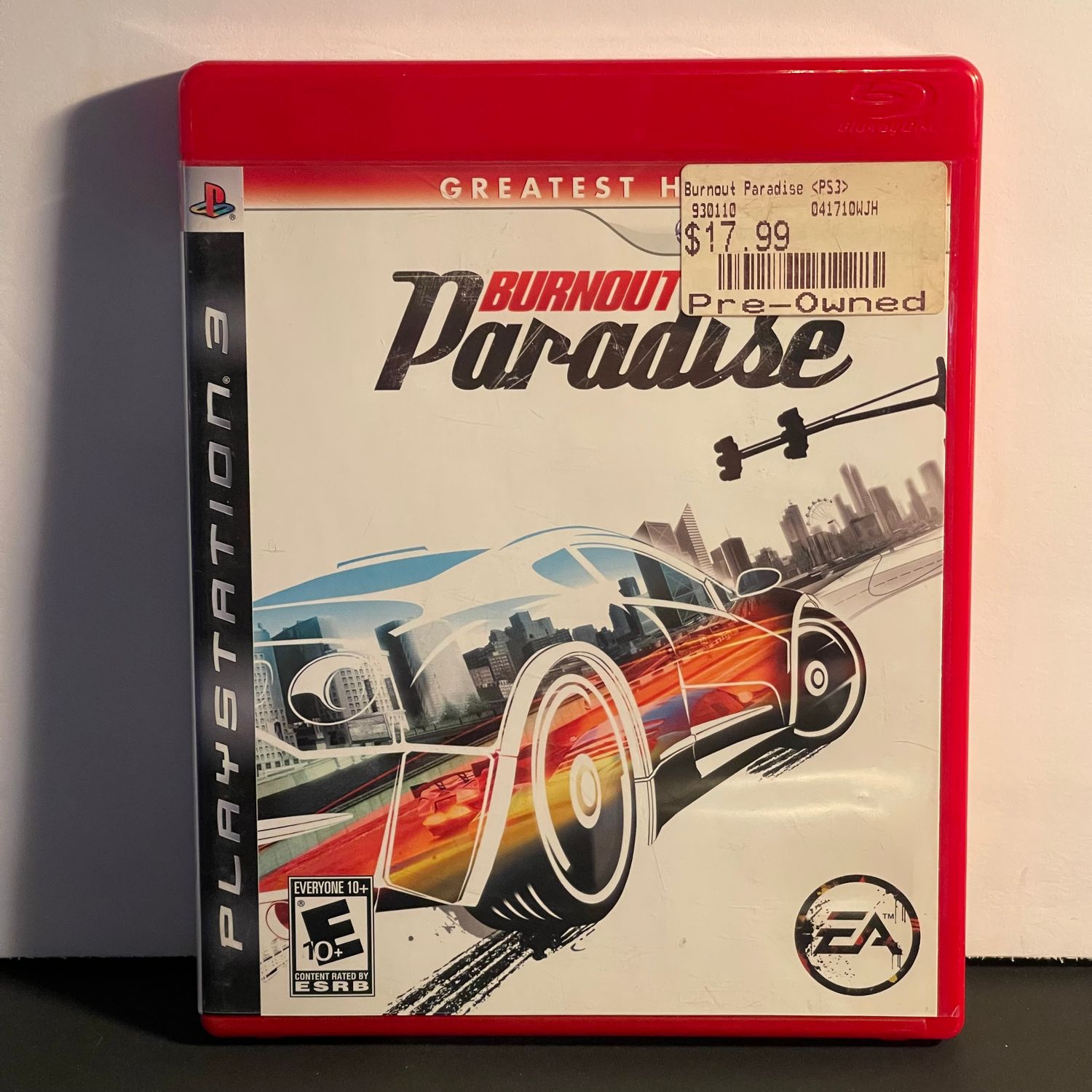 Burnout Paradise [Greatest Hits] | PS3 | Missing Manual