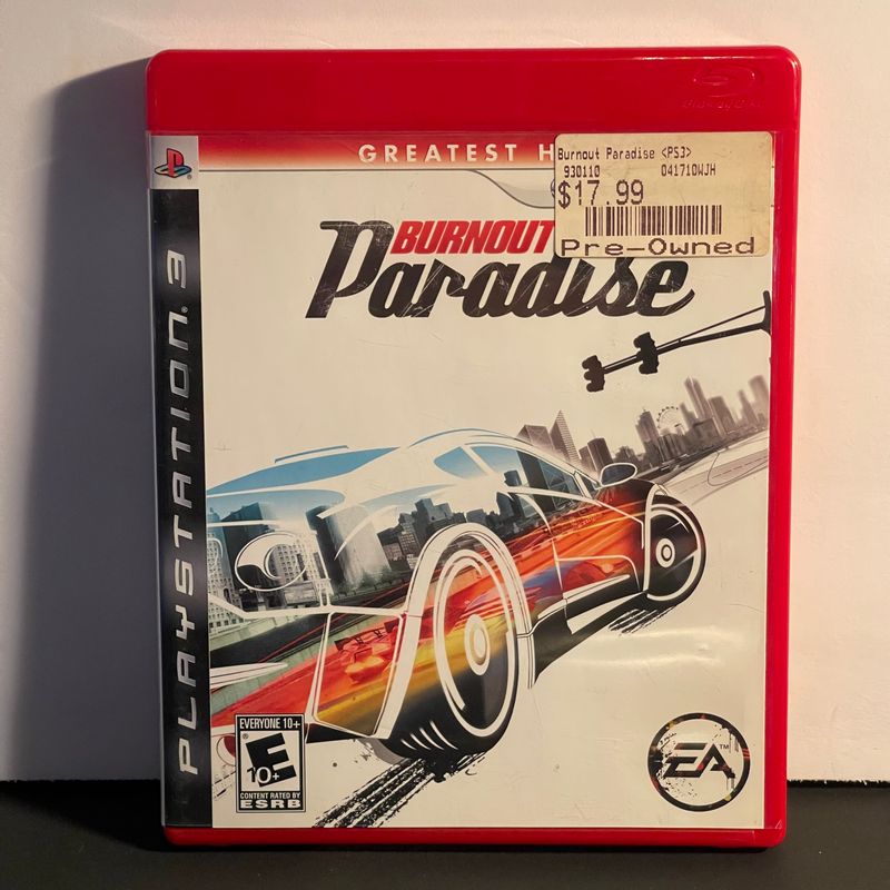 Burnout Paradise [Greatest Hits] | PS3 | Missing Manual