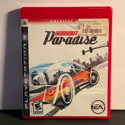 Burnout Paradise [Greatest Hits] | PS3 | Missing Manual