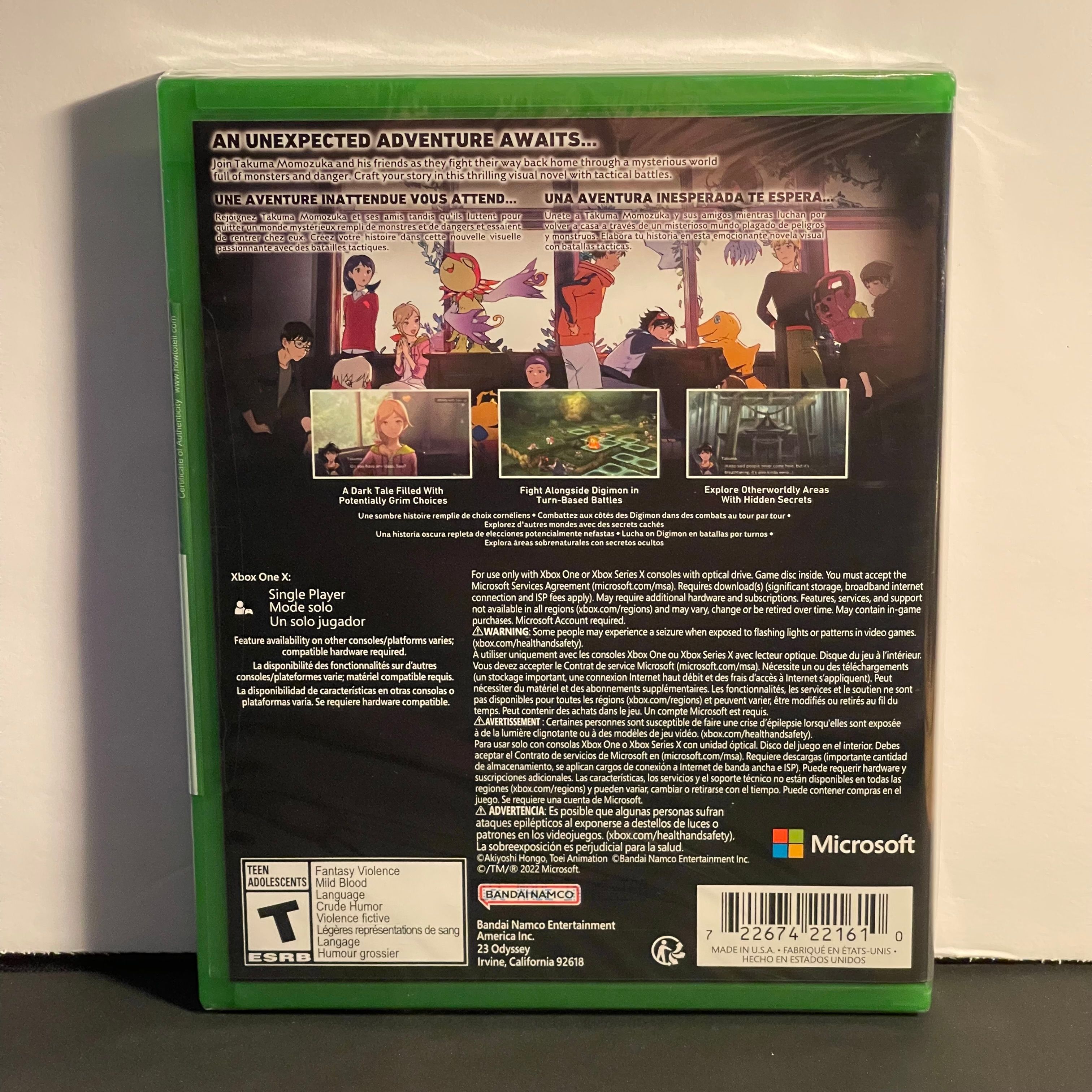 Digimon Survive | Xbox One | Brand New, Sealed