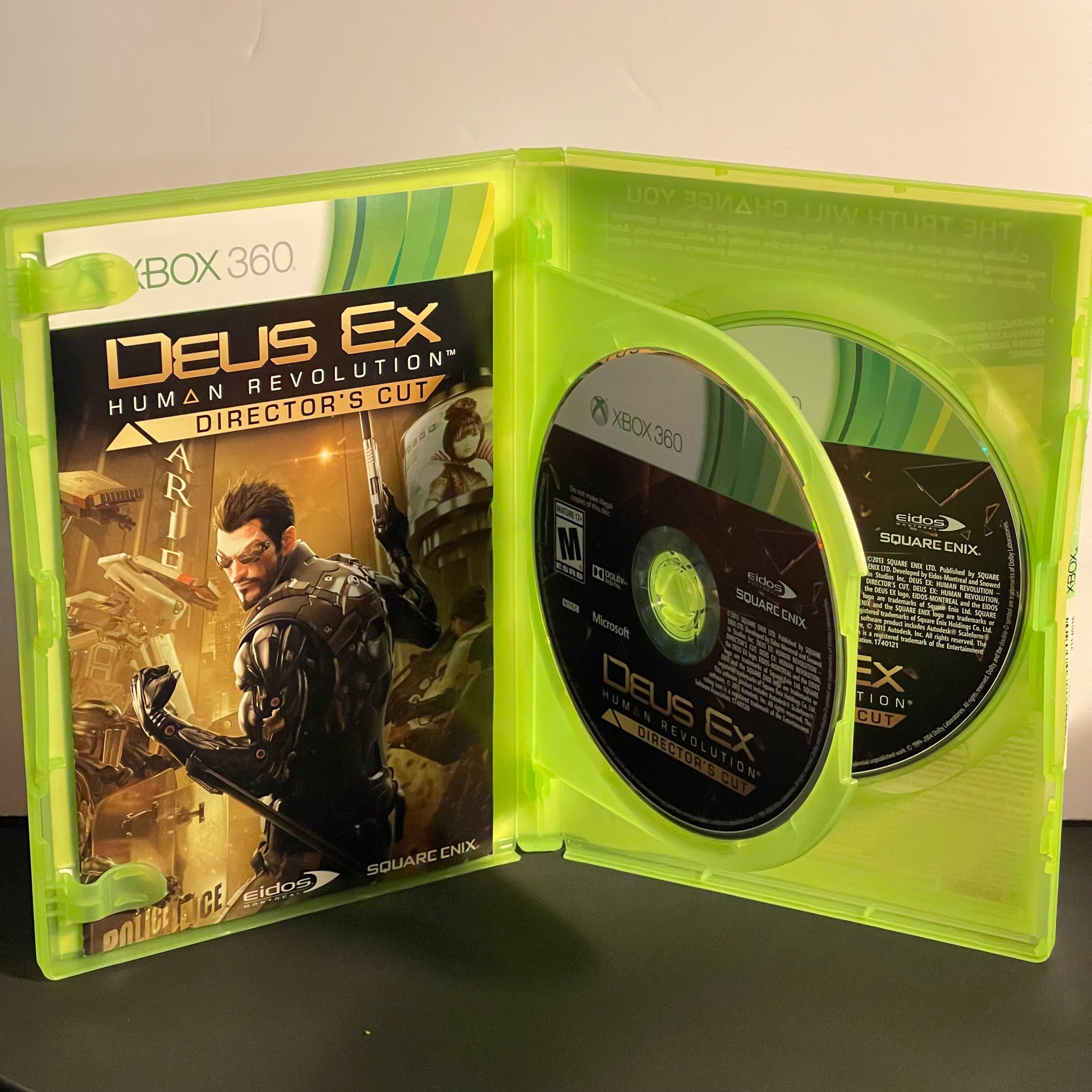Deus Ex Human Revolution Director's Cut | Xbox 360 | CIB