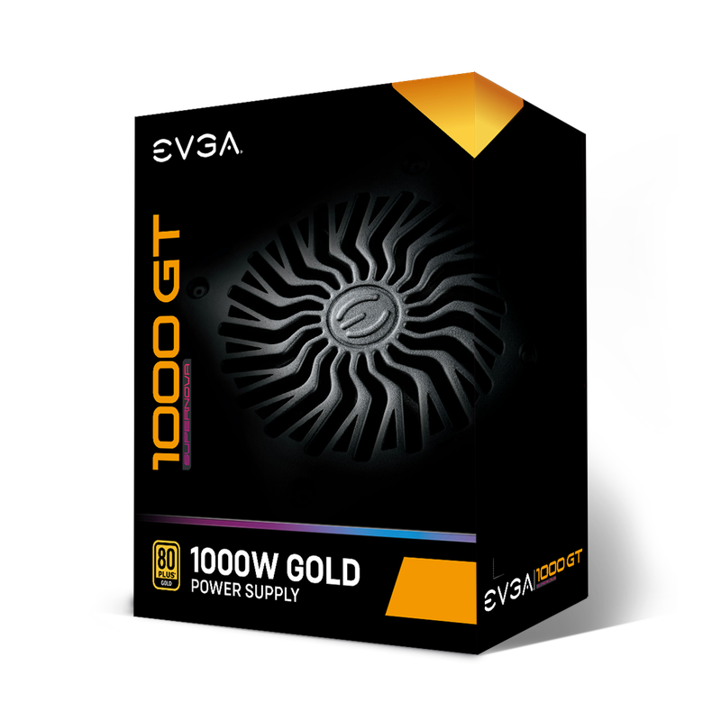 EVGA SuperNOVA 1000 GT 1000 W 80+ Gold Certified Fully Modular ATX Power Supply