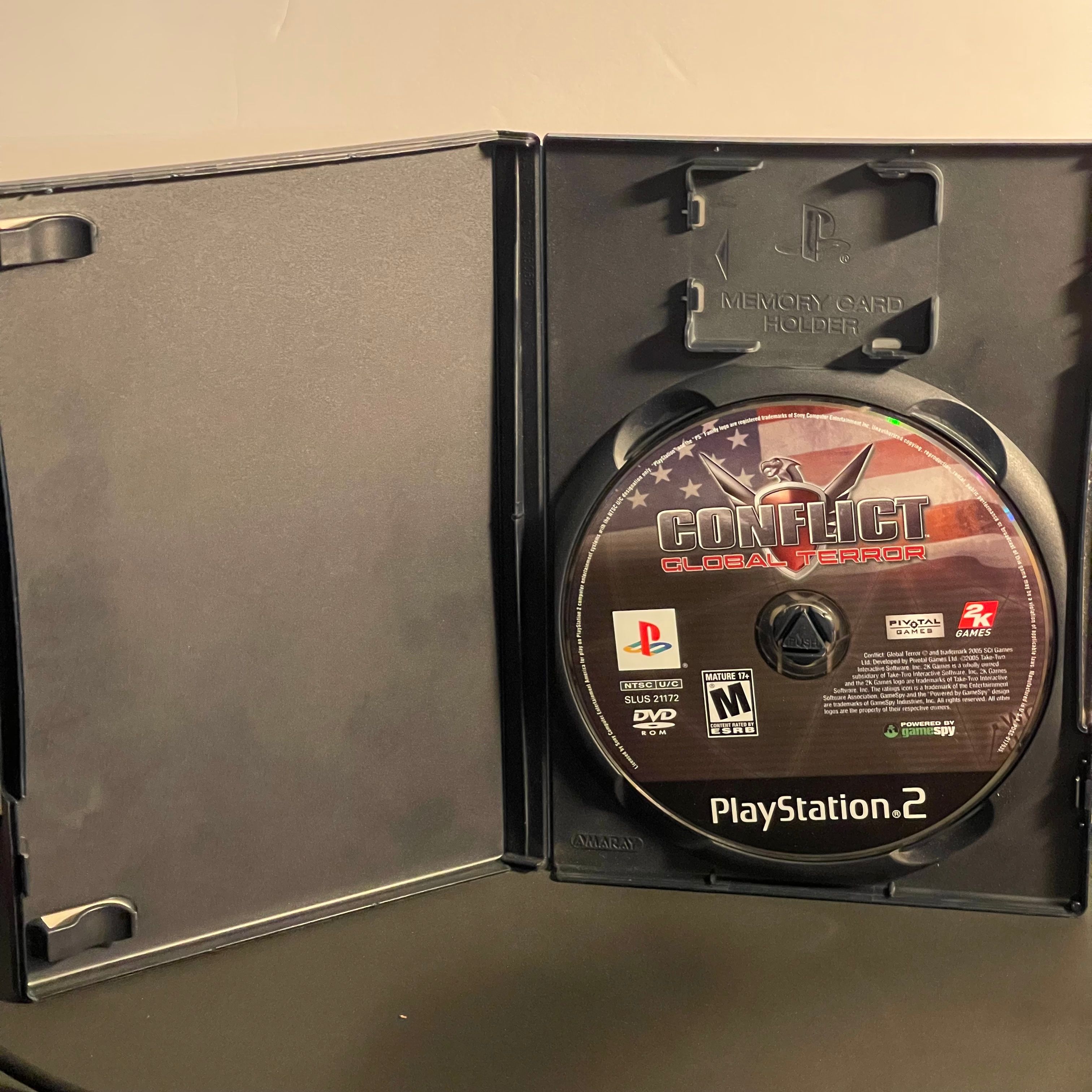 Conflict Global Terror | PS2 | No Manual