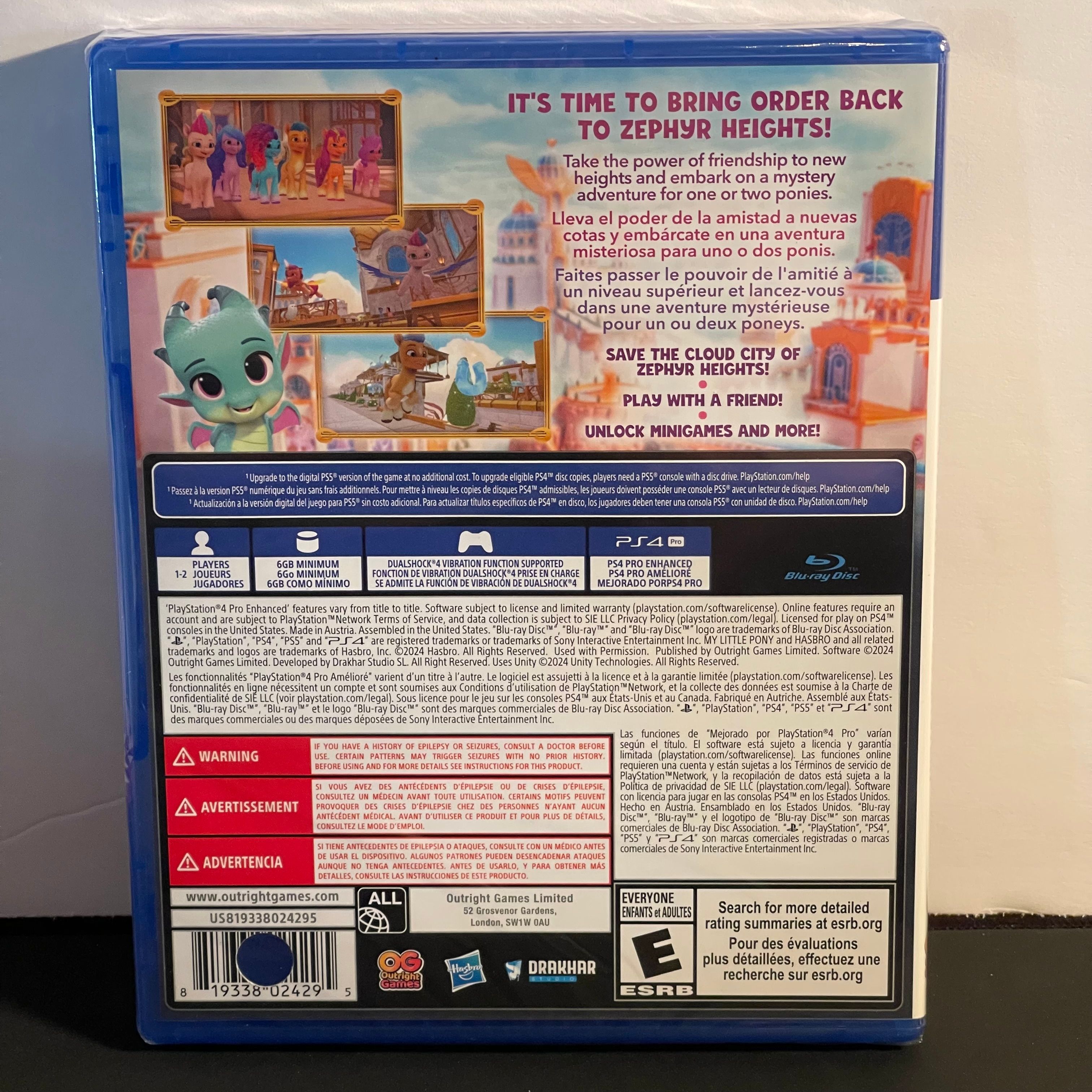 My Little Pony | PS4 | Brand New, Sealed