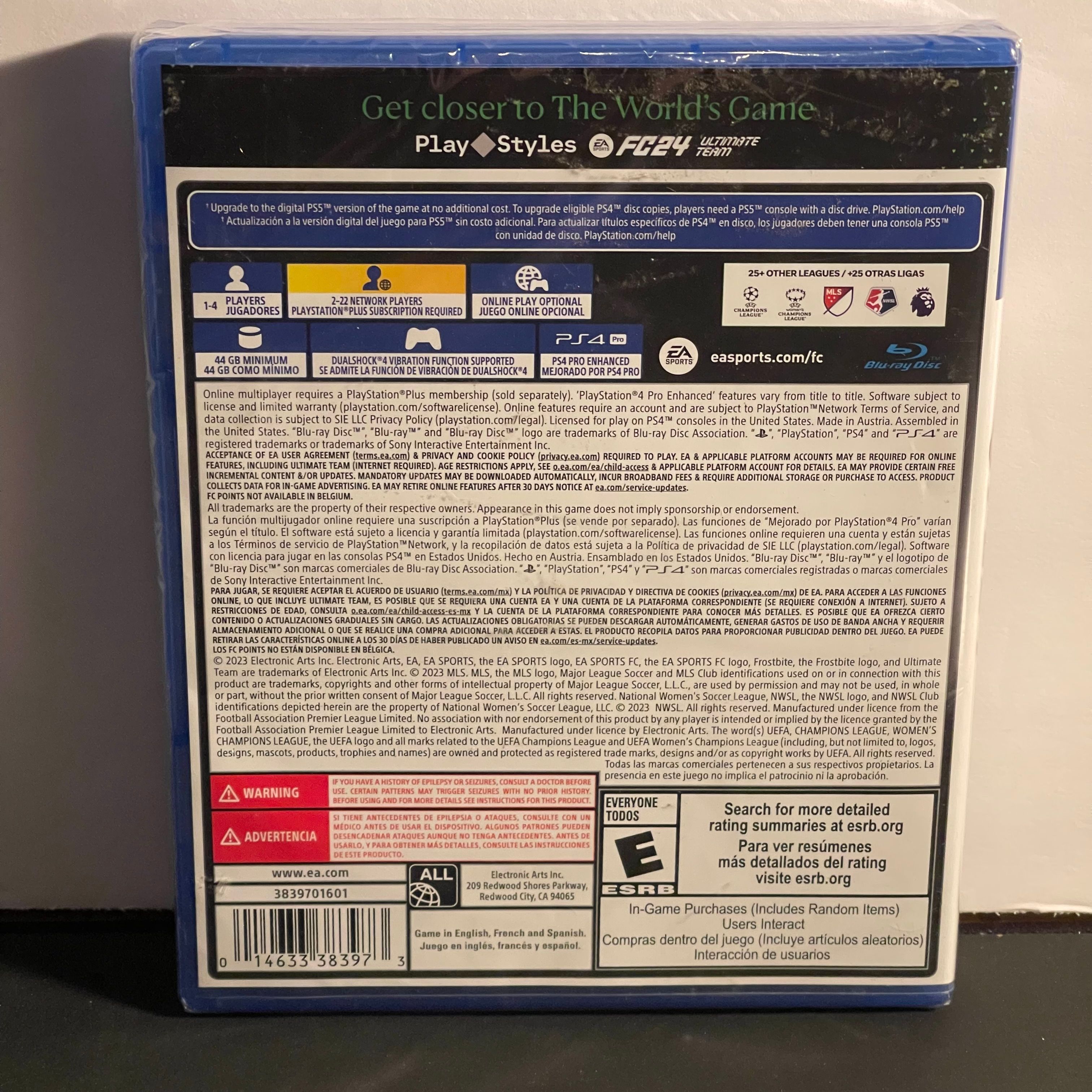 EA Sports FC 24 | PS4 | Brand New, Sealed