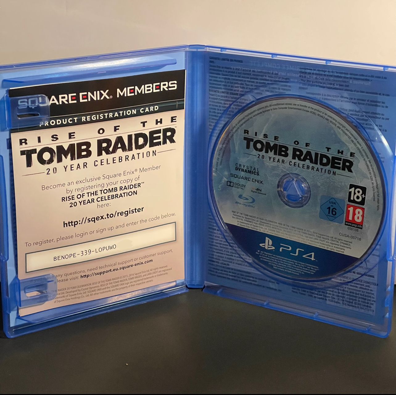 Rise of The Tomb Raider: 20 Year Celebration | PS4 | CIB