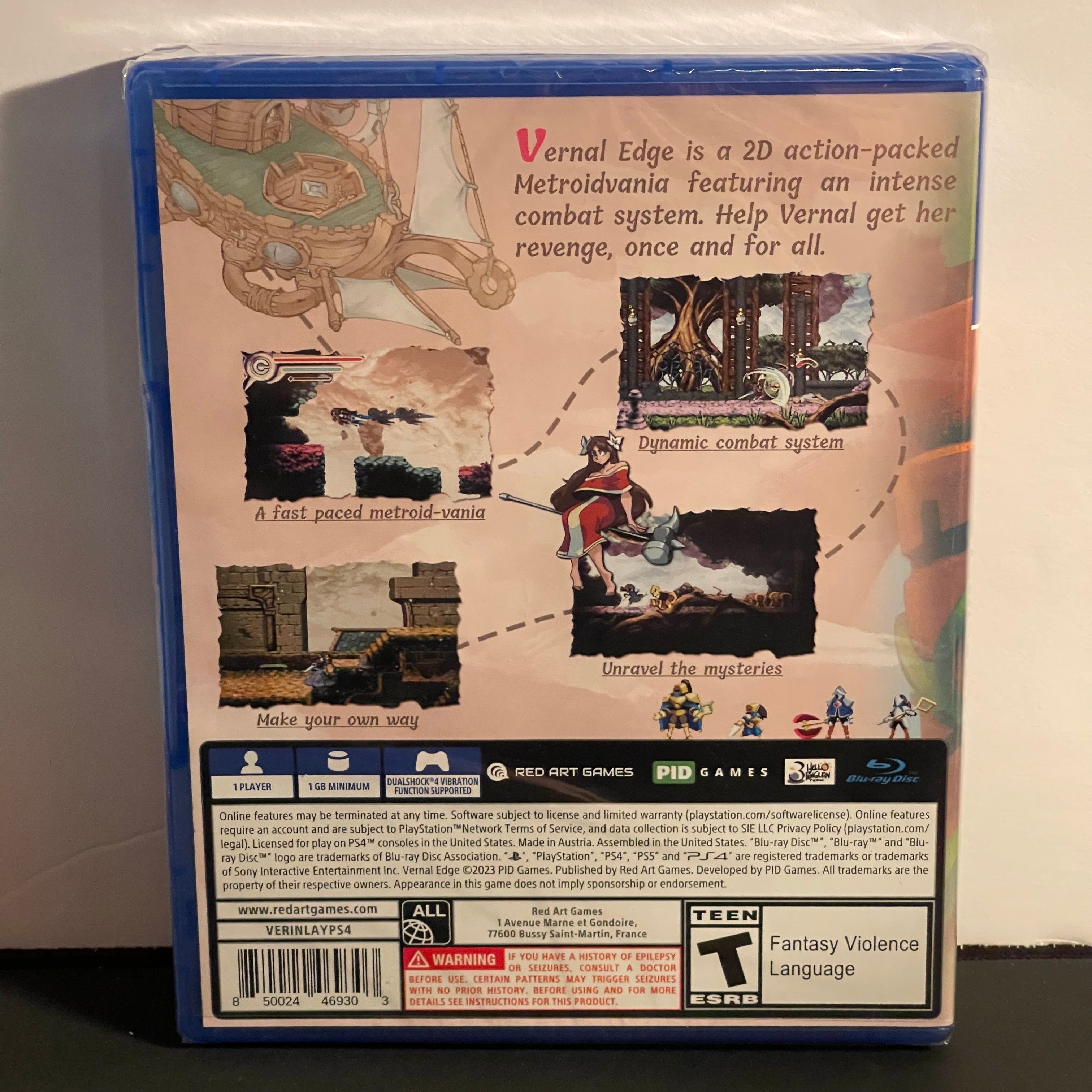 Vernal Edge | PS4 | Brand New, Sealed