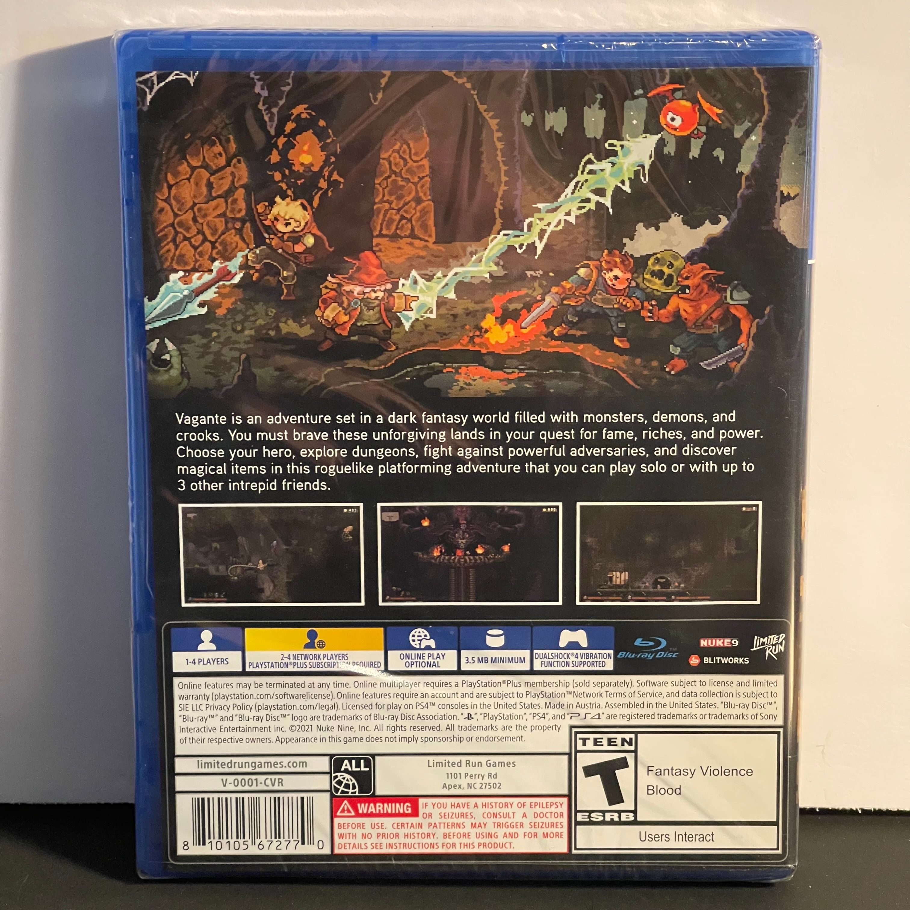 Vagante | PS4 | Brand New, Sealed