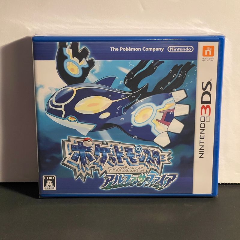 Pokemon Alpha Sapphire | JP 3DS | Brand New, Sealed