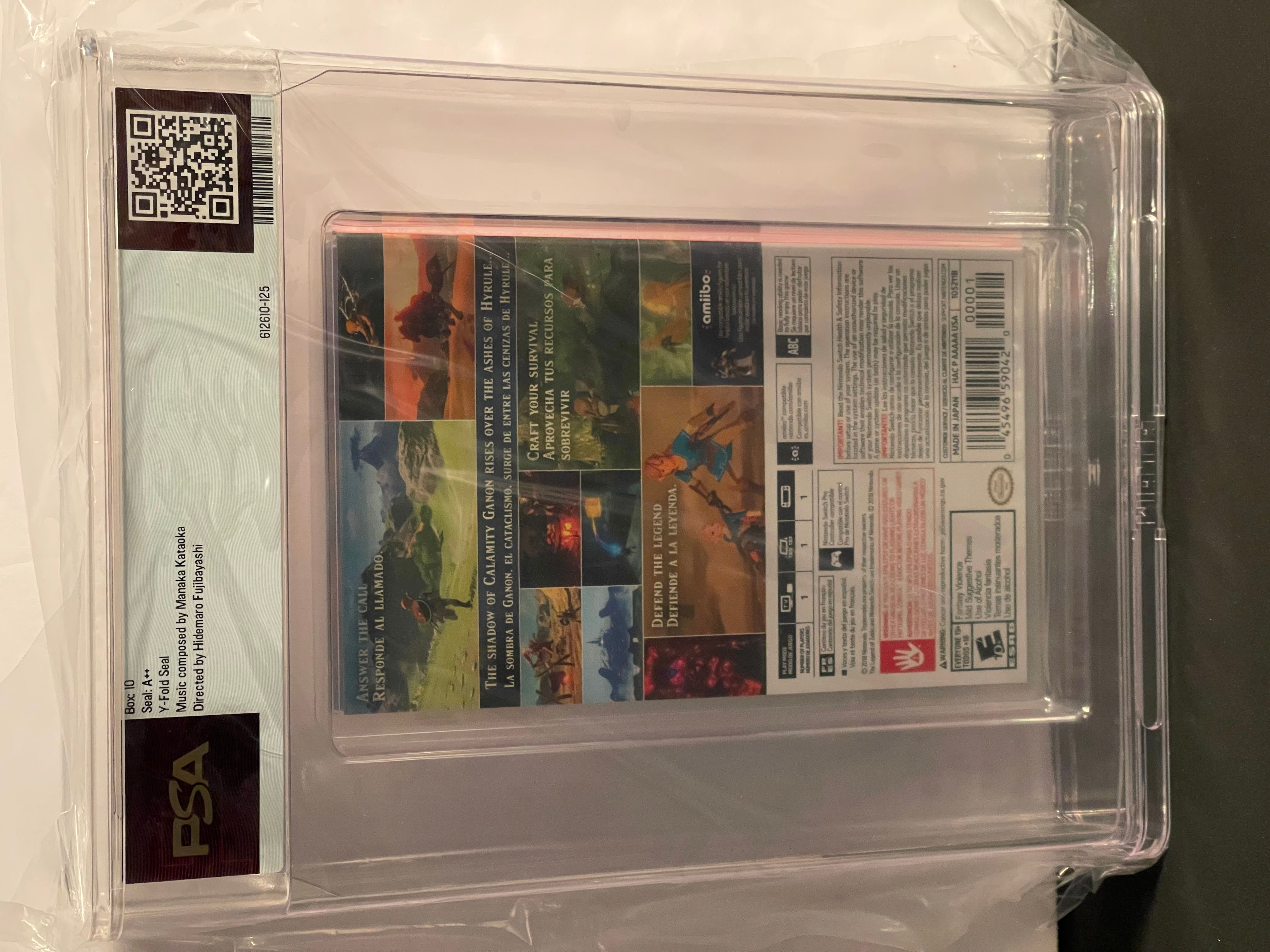The Legend of Zelda: Breath of the Wild | Switch | Graded 10 A++