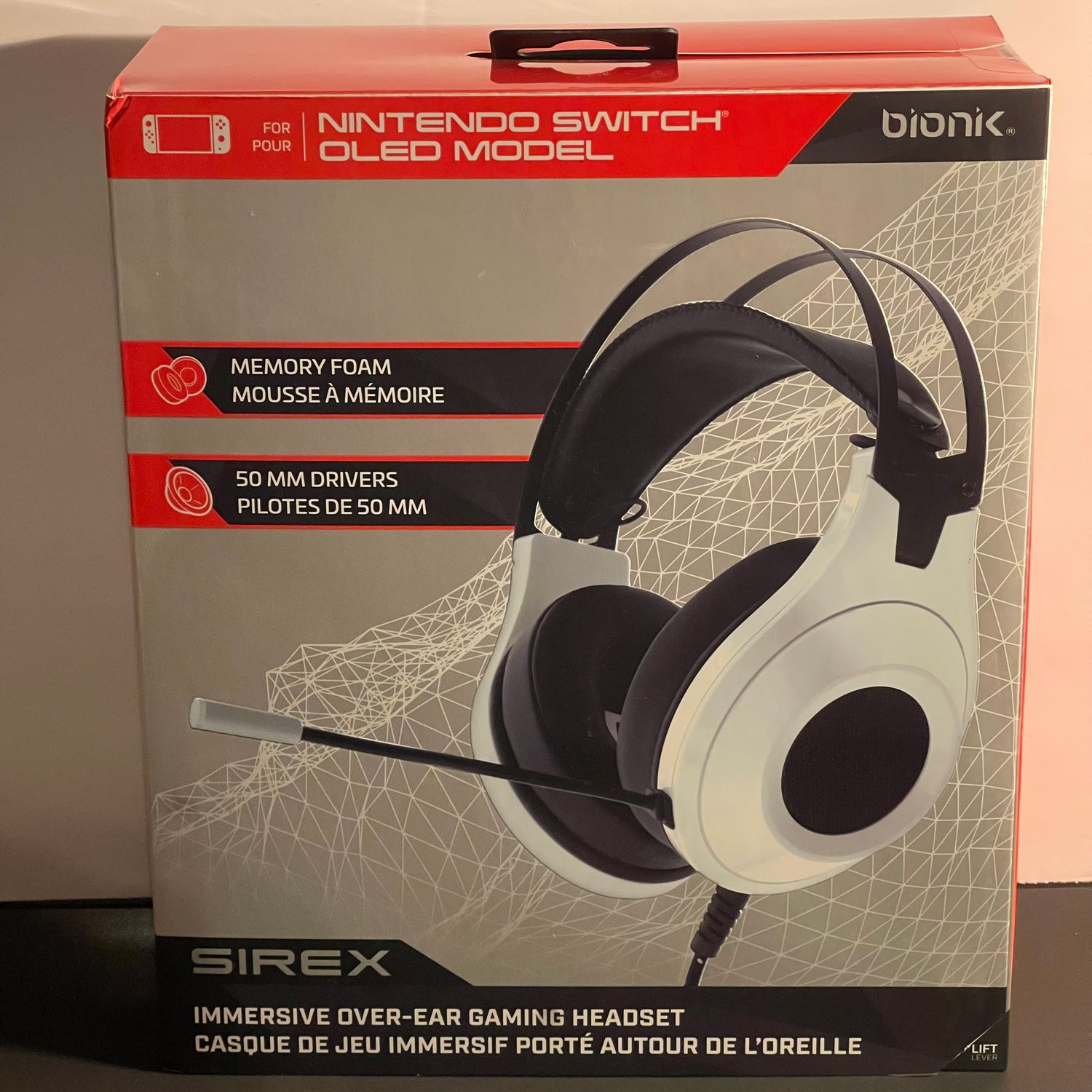 Bionik Sirex Nintendo Switch Wired Headset Bionik Sirex Nintendo Switch Wired Headset