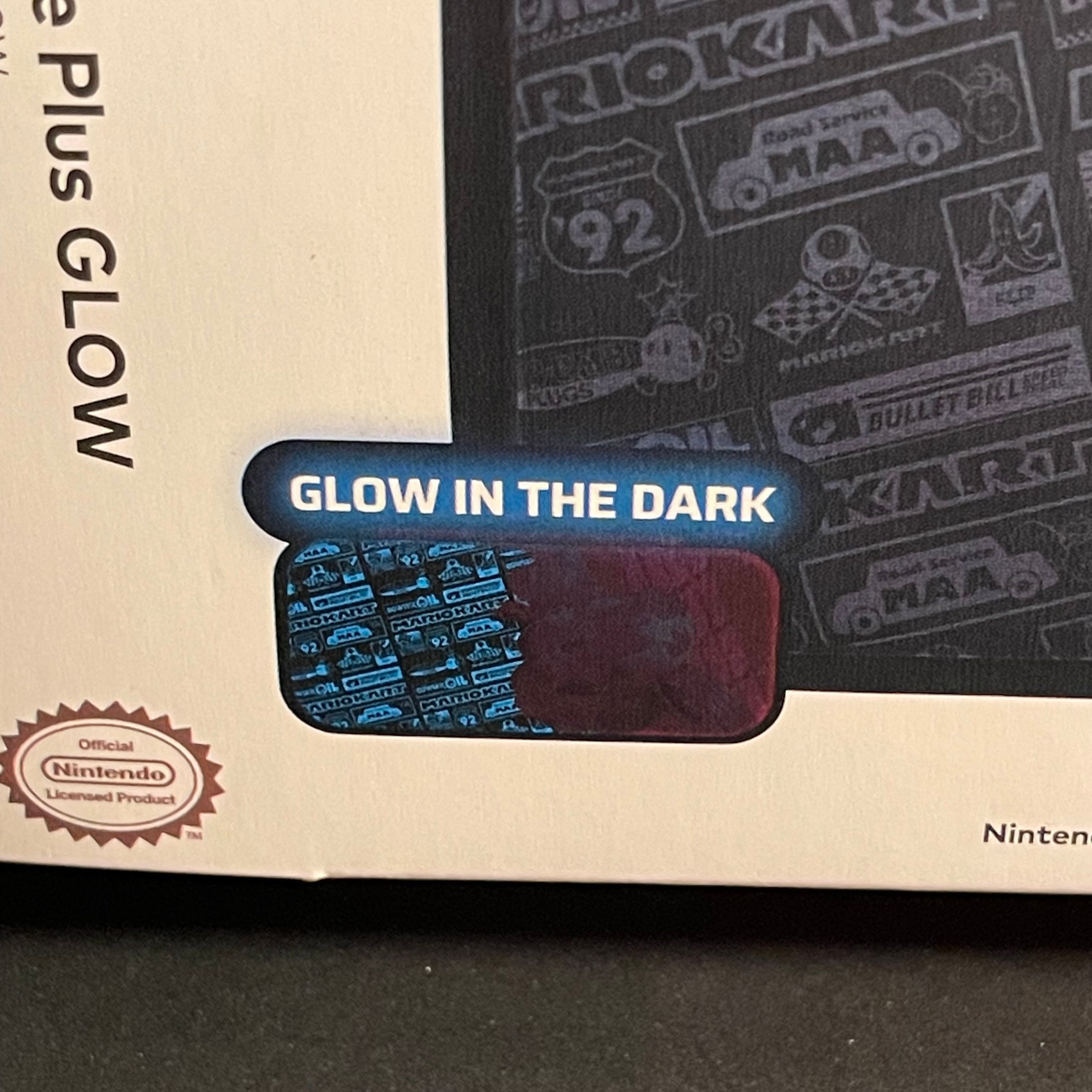 PDP Travel & Carrying Case Glow in the Dark | Switch | Grand Prix Peach | Brand New