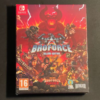 Broforce [Deluxe Edition] | PAL Switch | Brand New, Sealed