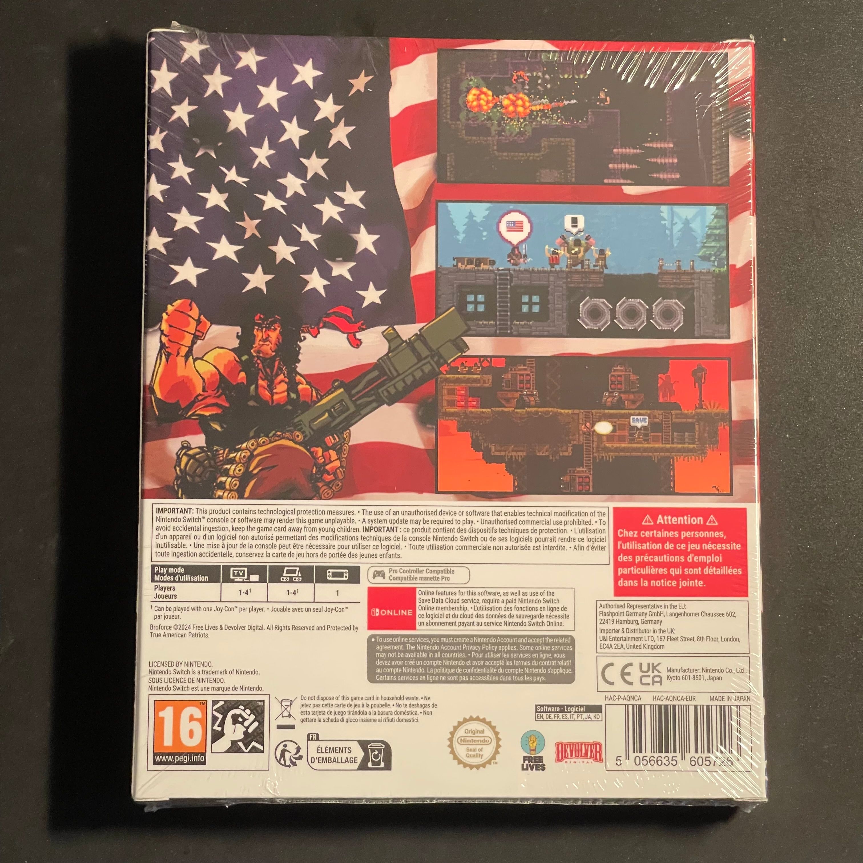 Broforce [Deluxe Edition] | PAL Switch | Brand New, Sealed