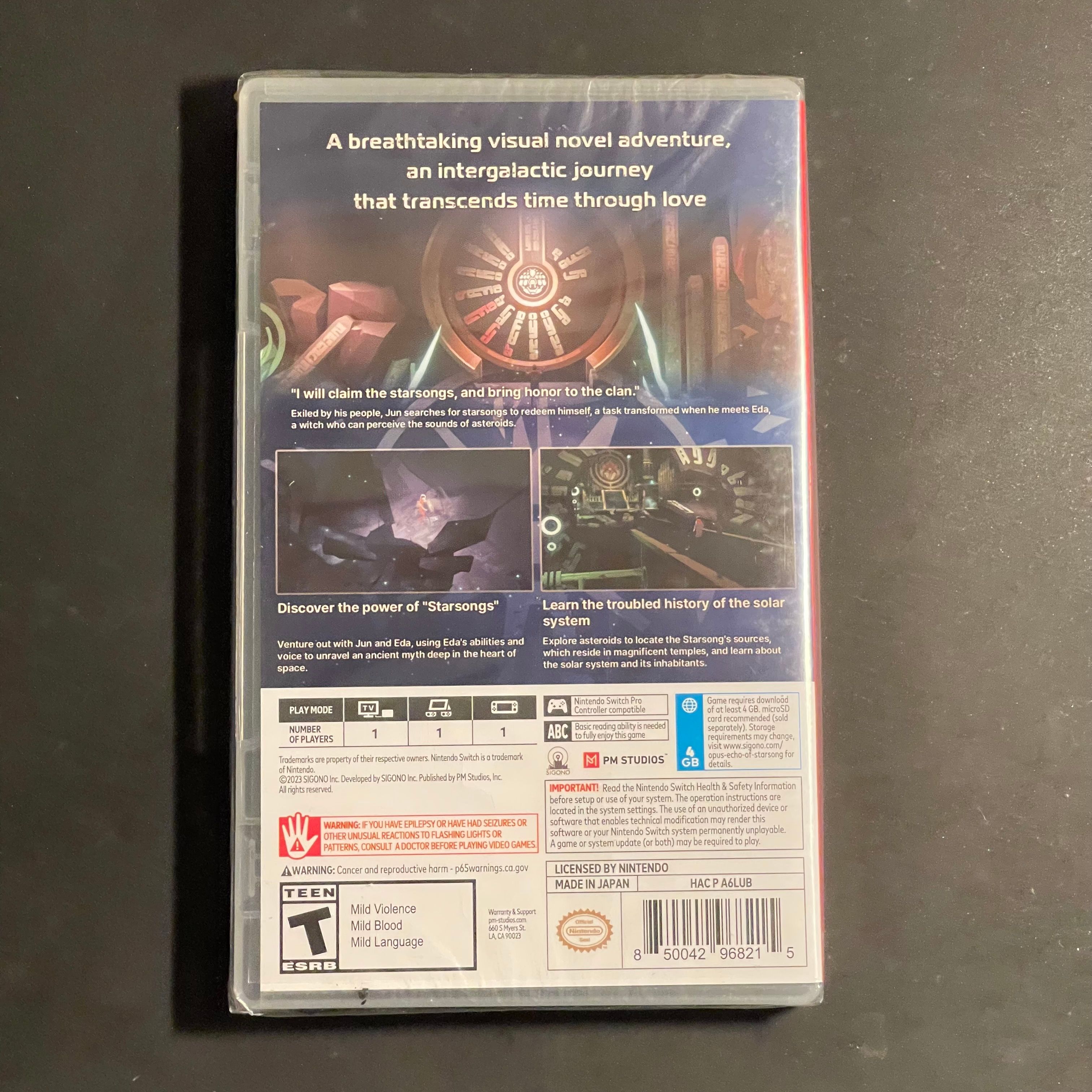 OPUS: Echo of Starsong - Full Bloom Edition | Switch | Brand New, Sealed