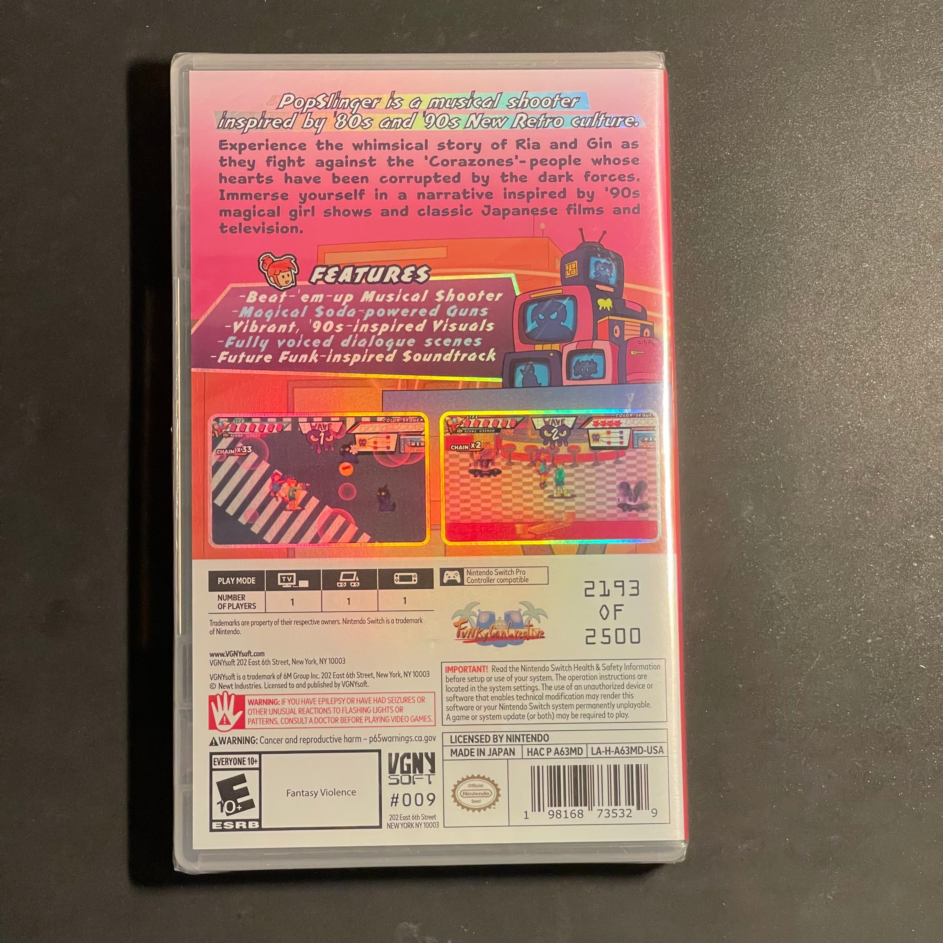 PopSlinger | Switch | Brand New, Sealed