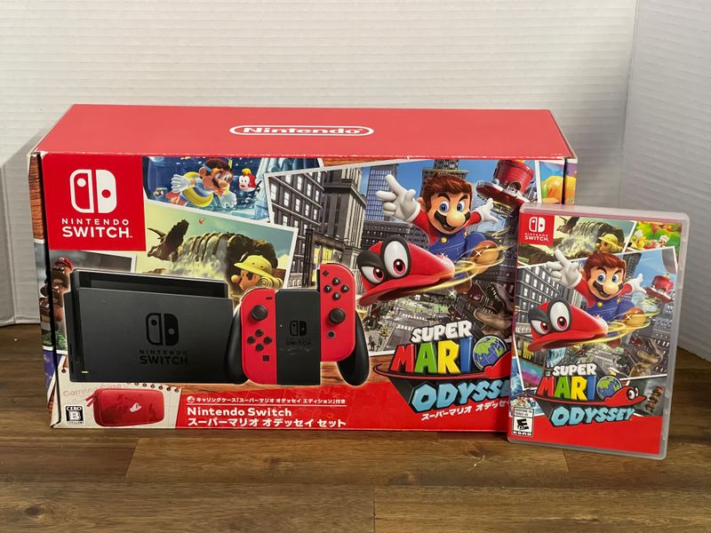 Nintendo Switch Super Mario Odyssey Bundle | JP Switch | Open Box