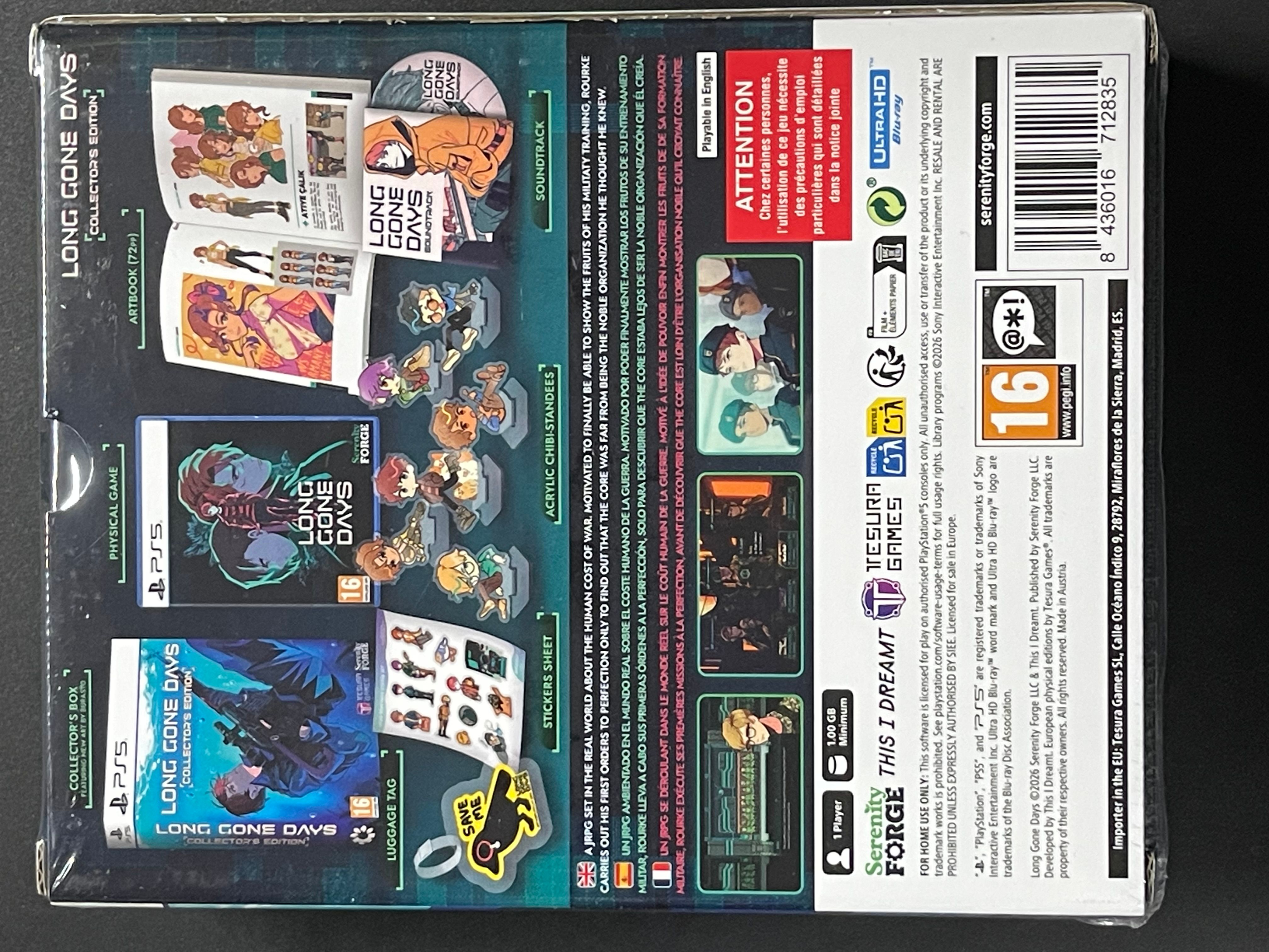 Long Gone Days [Collector's Edition] | PAL PS5 | Brand New, Sealed