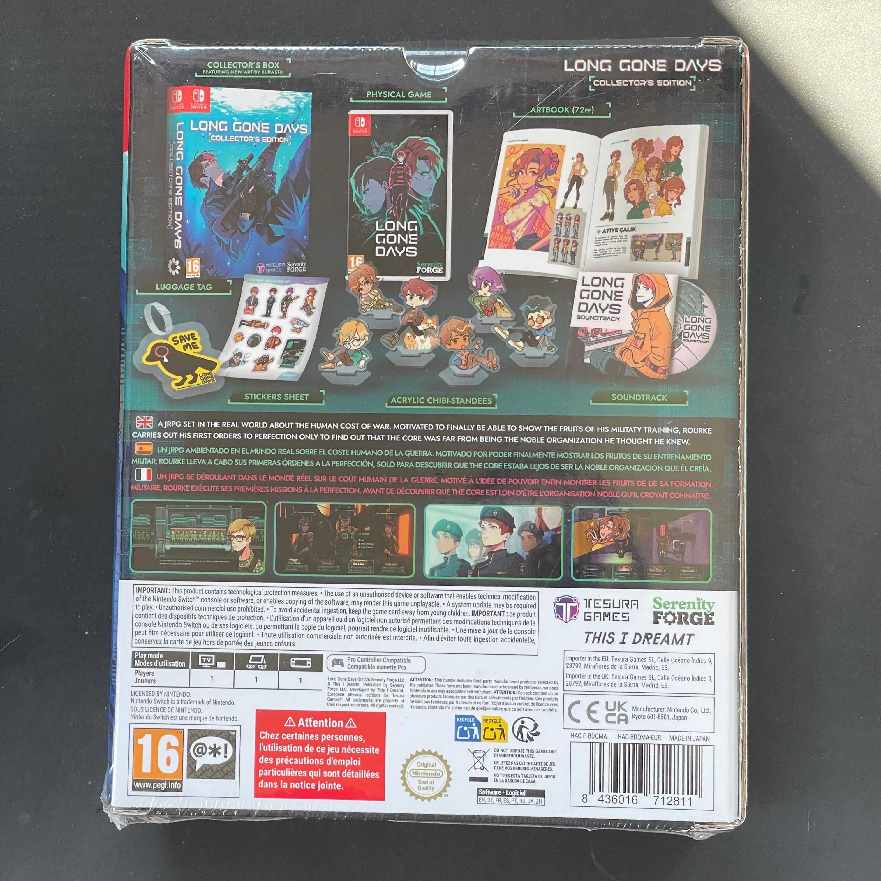 Long Gone Days [Collector's Edition] | PAL Switch | Brand New, Sealed