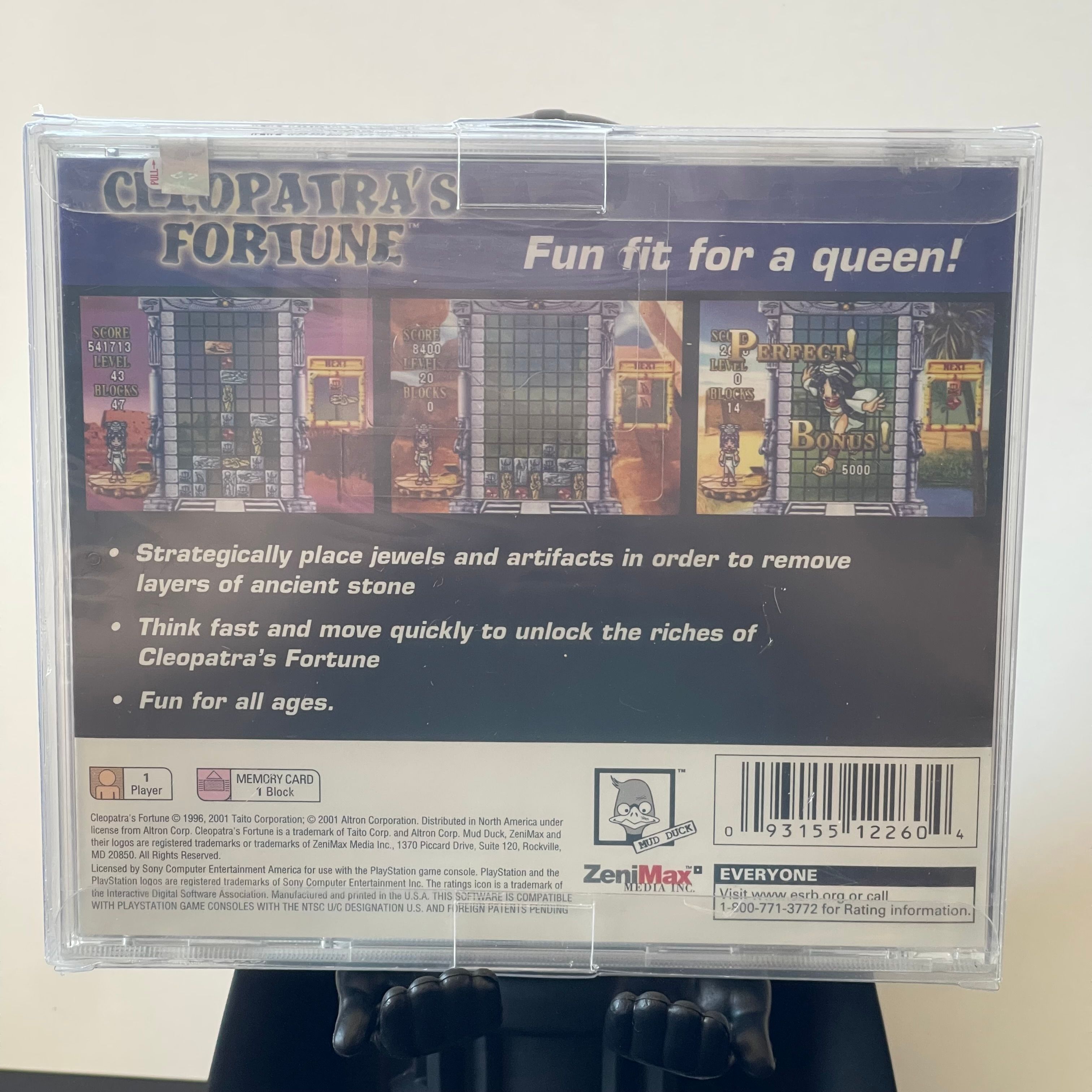 Cleopatra's Fortune | PS1 | Brand New, Sealed