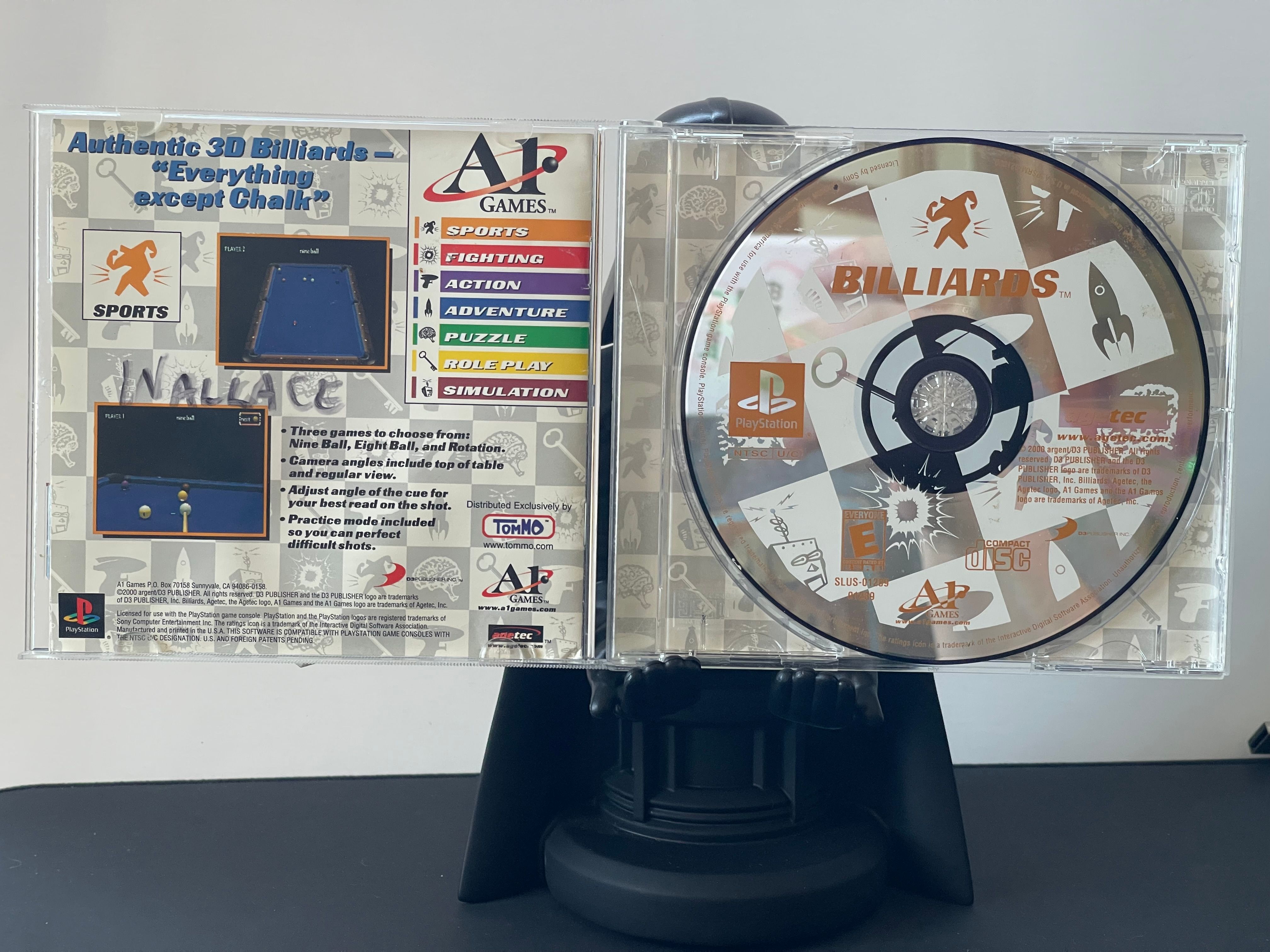 Billiards | PS1 | CIB