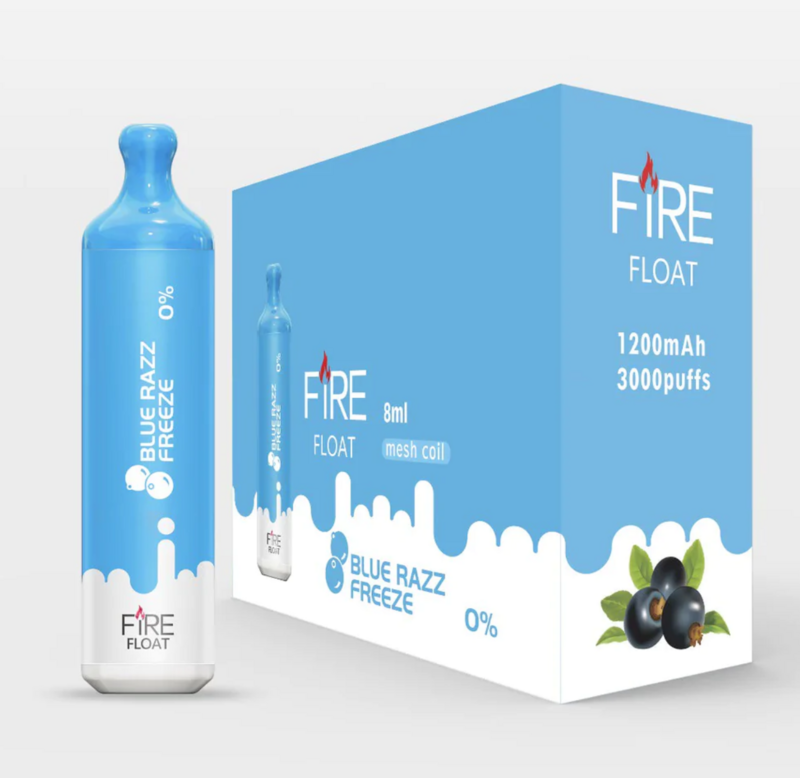 Fire Float Mesh Coil 3000 Puff - Blue Razz Freeze