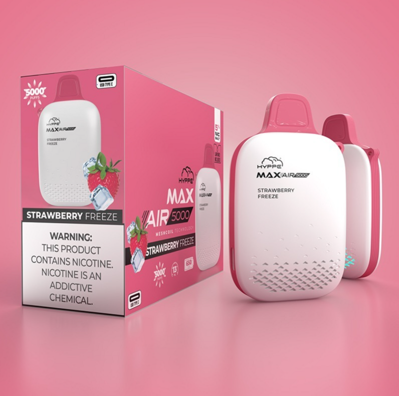 Hyppe -Max Air 5000 -Strawberry Freeze