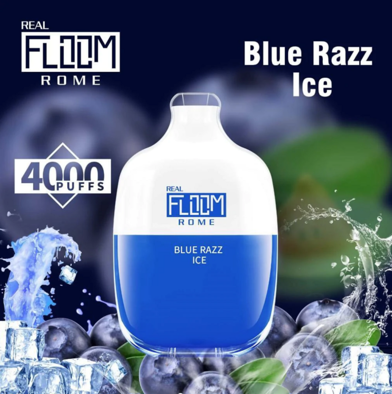 Floom Rome - Blue Razz Ice 4000