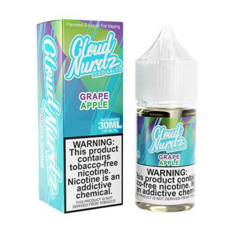 Cloud Nurdz Iced Salts Grape Apple 50mg