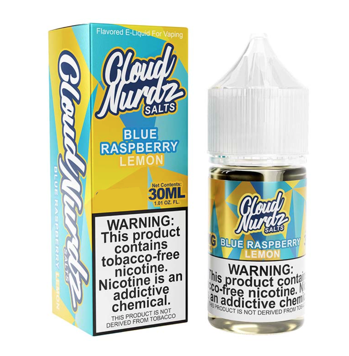 Cloud Nurdz Blue Raspberry Lemon 30ml 50mg