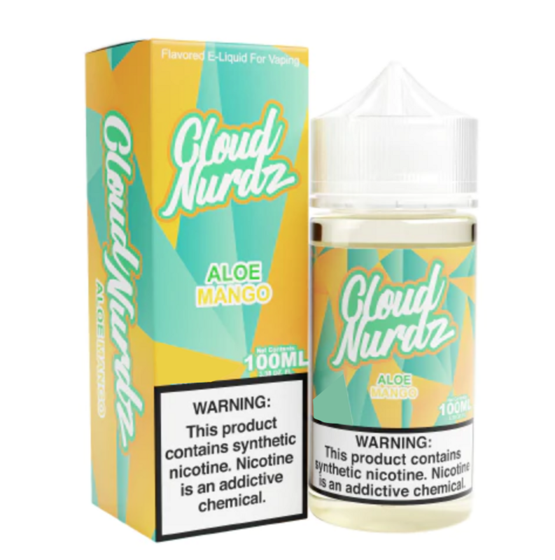 Cloud Nurdz Aloe Mango- 100ml- 0mg
