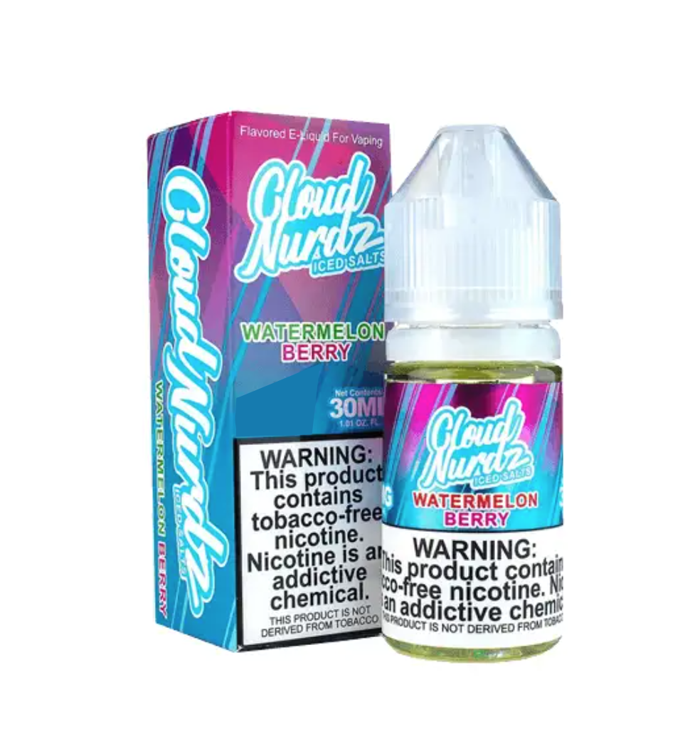 Cloud Nurdz Watermelon Berry 30ml 25mg