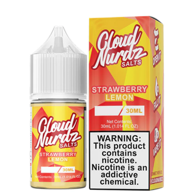 Cloud Nurdz Strawberry Lemon 30ml 25mg