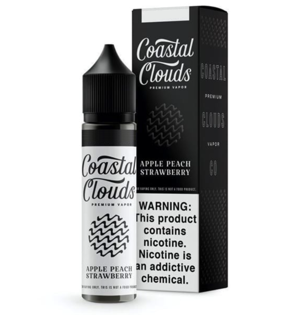 Coastal Clouds - Apple Peach Strawberry - 50mg