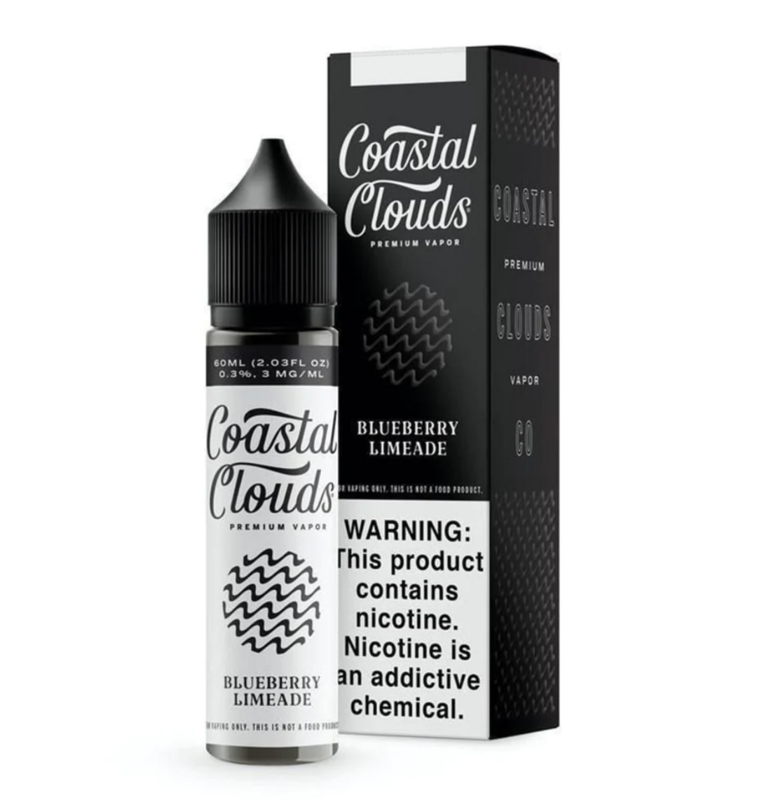 Coastal Clouds - Blueberry Limeade - 50mg