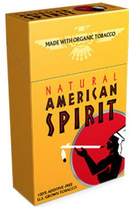 American Spirits 1000% Organic