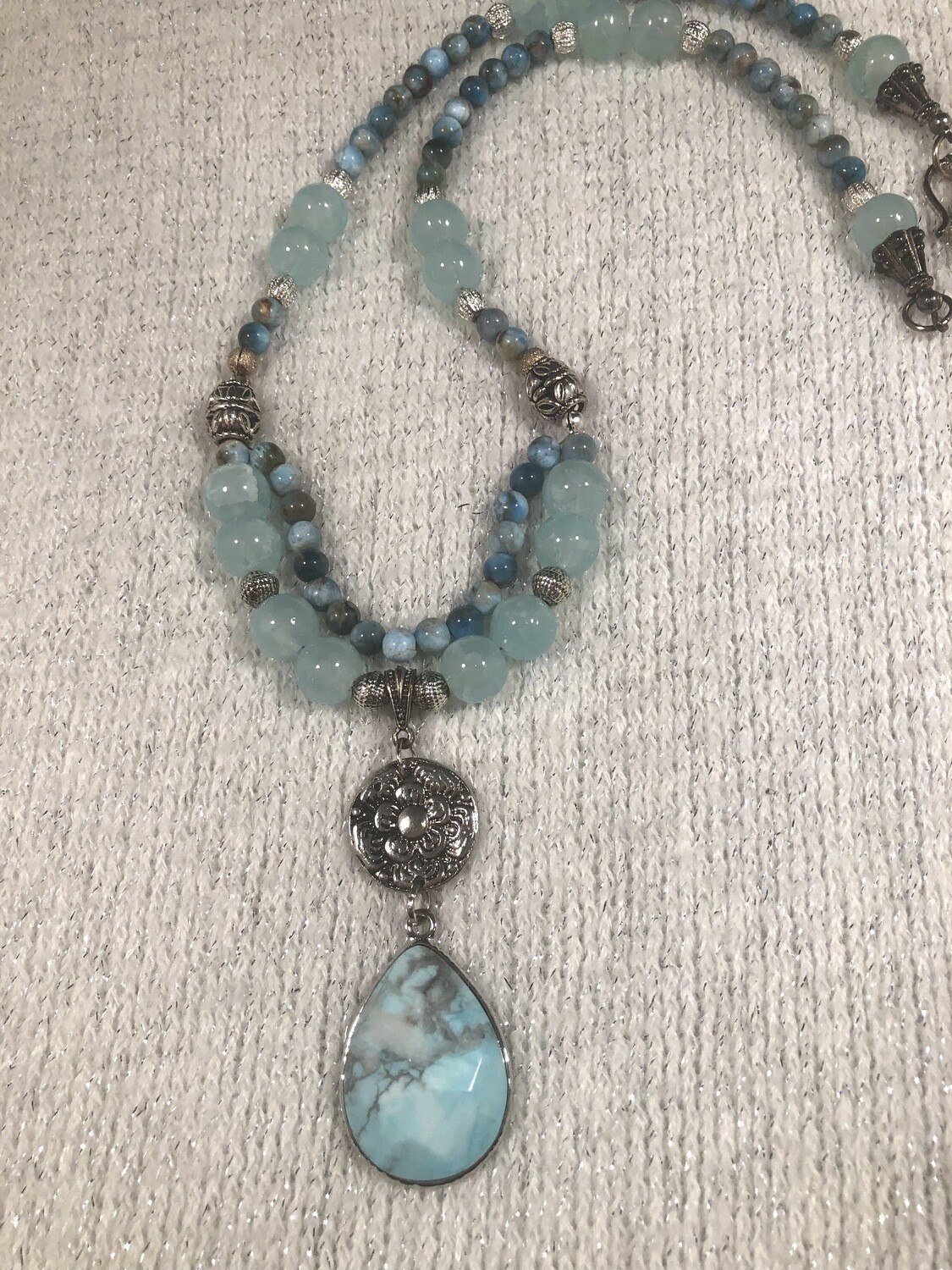 Necklace - Blue Ice