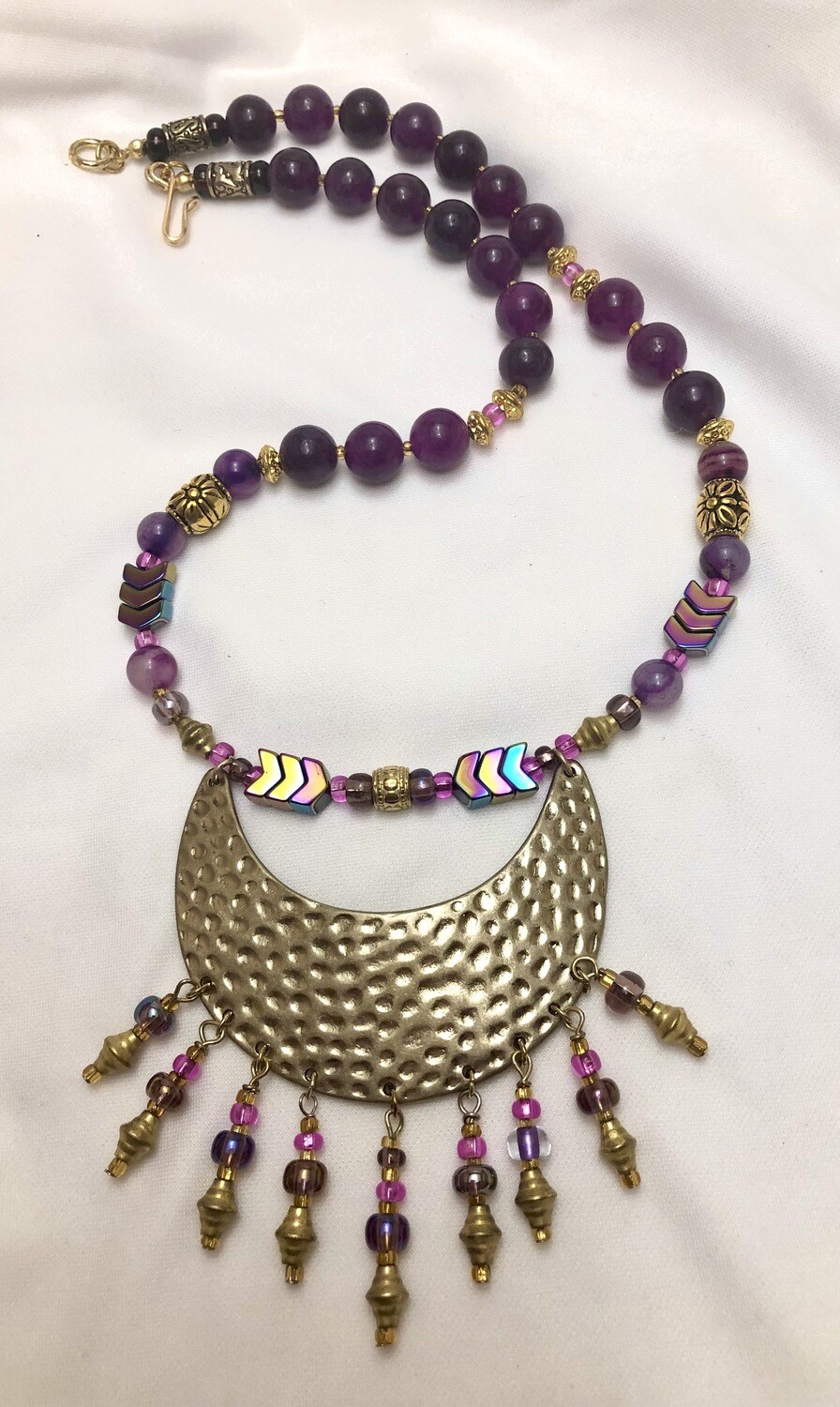 Necklace - Purple Nobility
