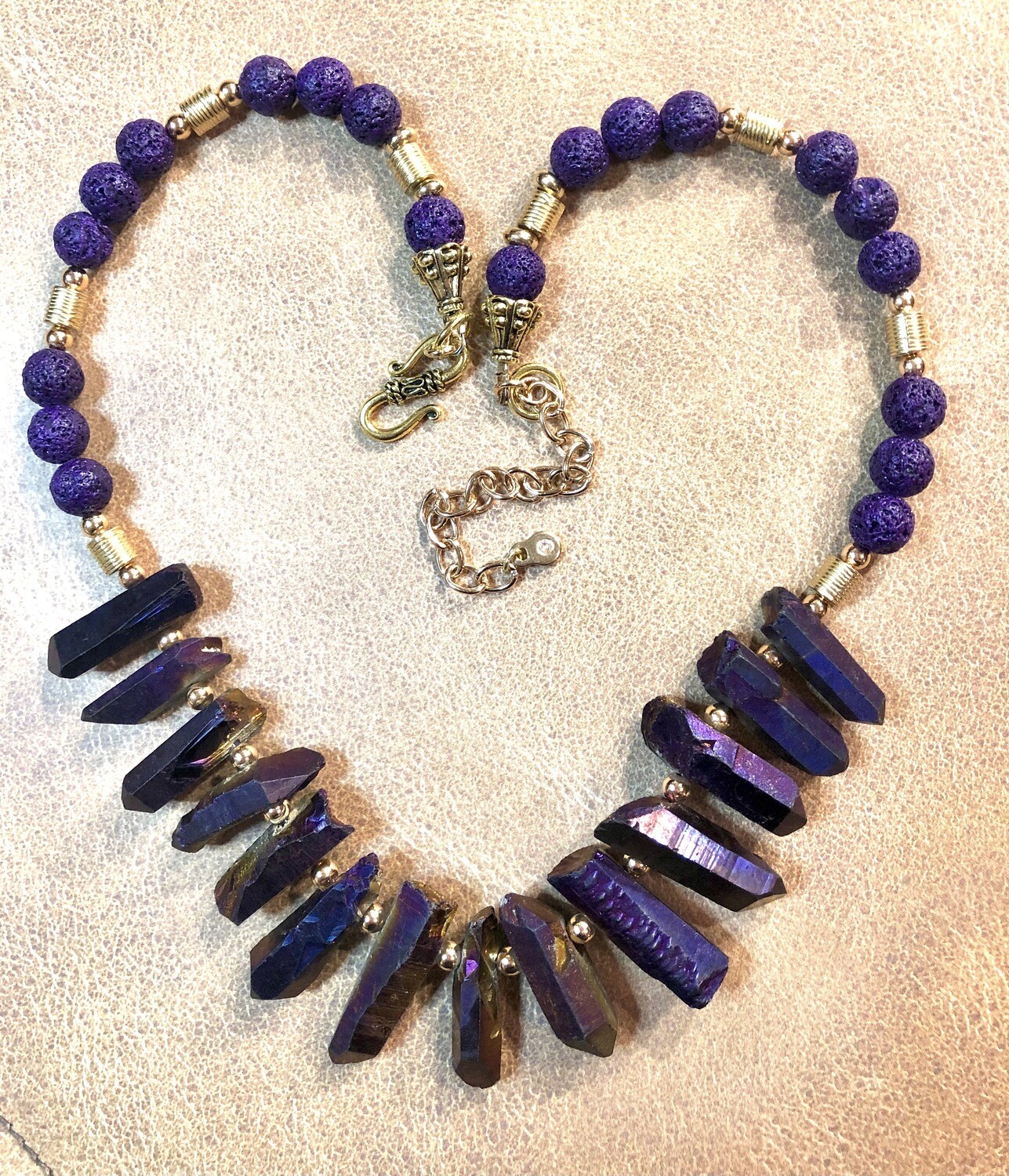 Necklace - Deep Purple Dreams