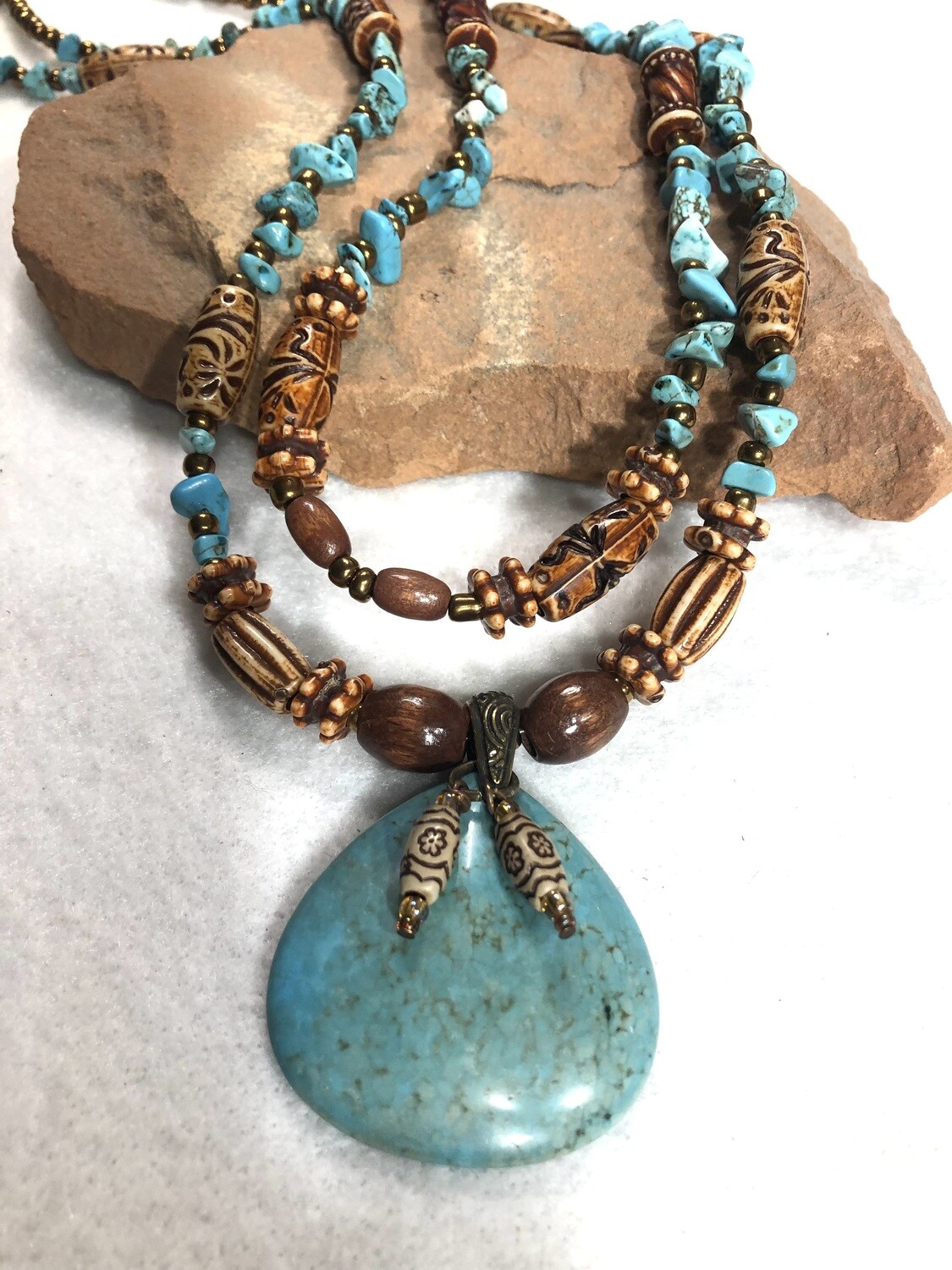 Necklace - Turquoise Delight