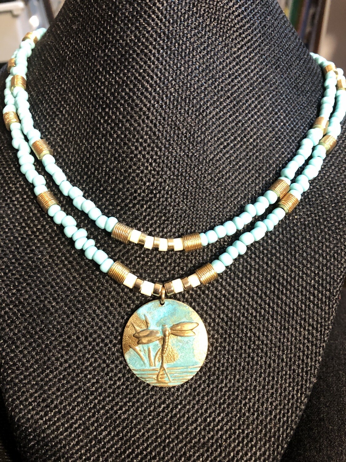 Necklace - Dragonfly Wrap