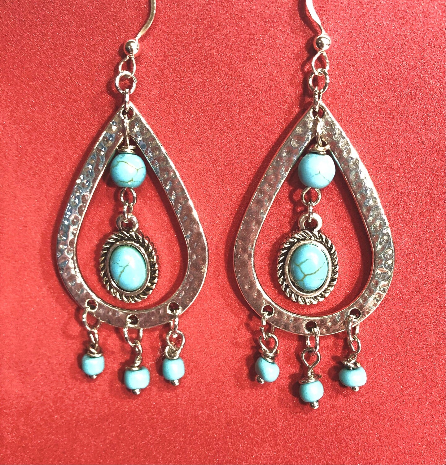 Earrings - A Dance with Turquoise