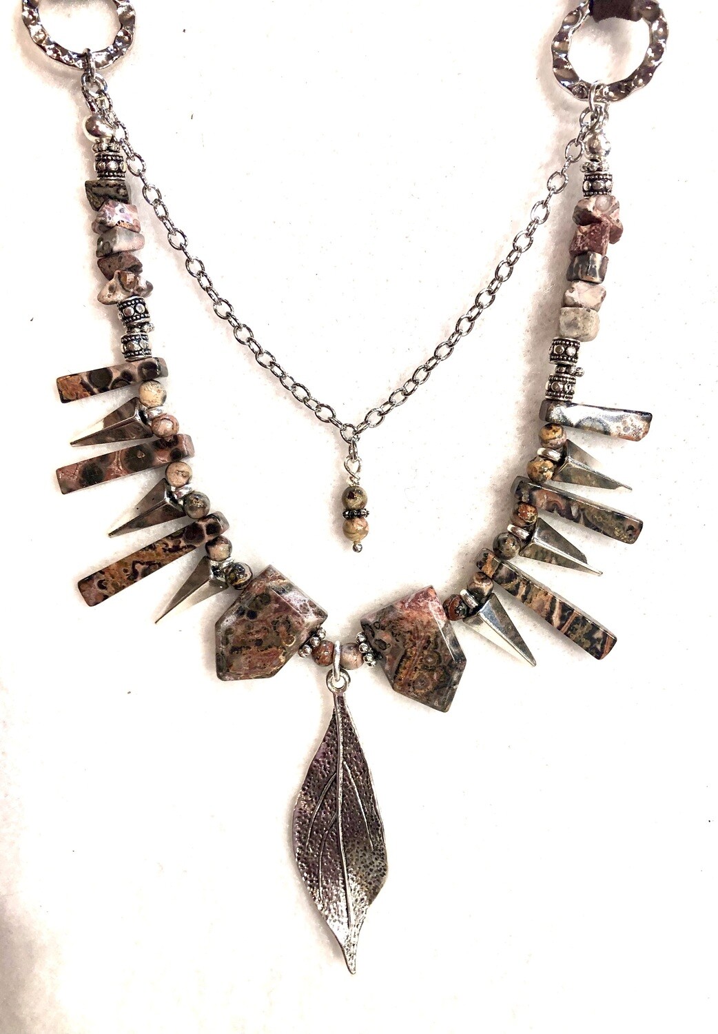 Necklace - Exotic Leopardskin Jasper