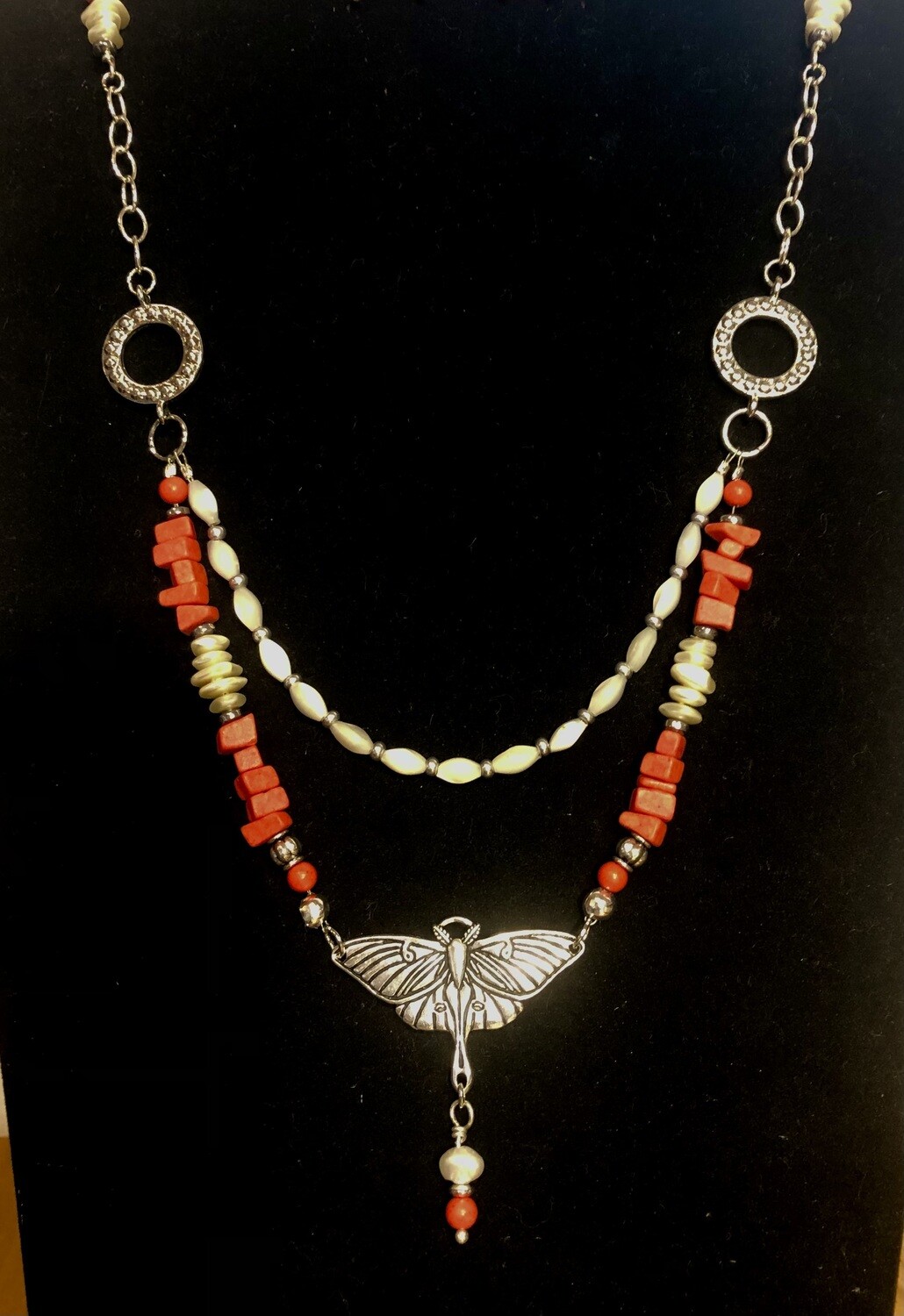 Necklace - Like a Moth to a Flame