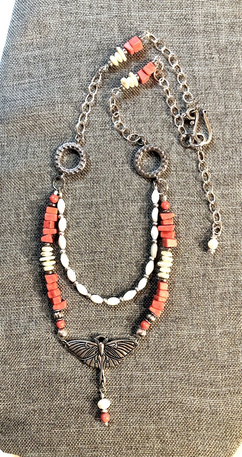 Necklace - Like a Moth to a Flame