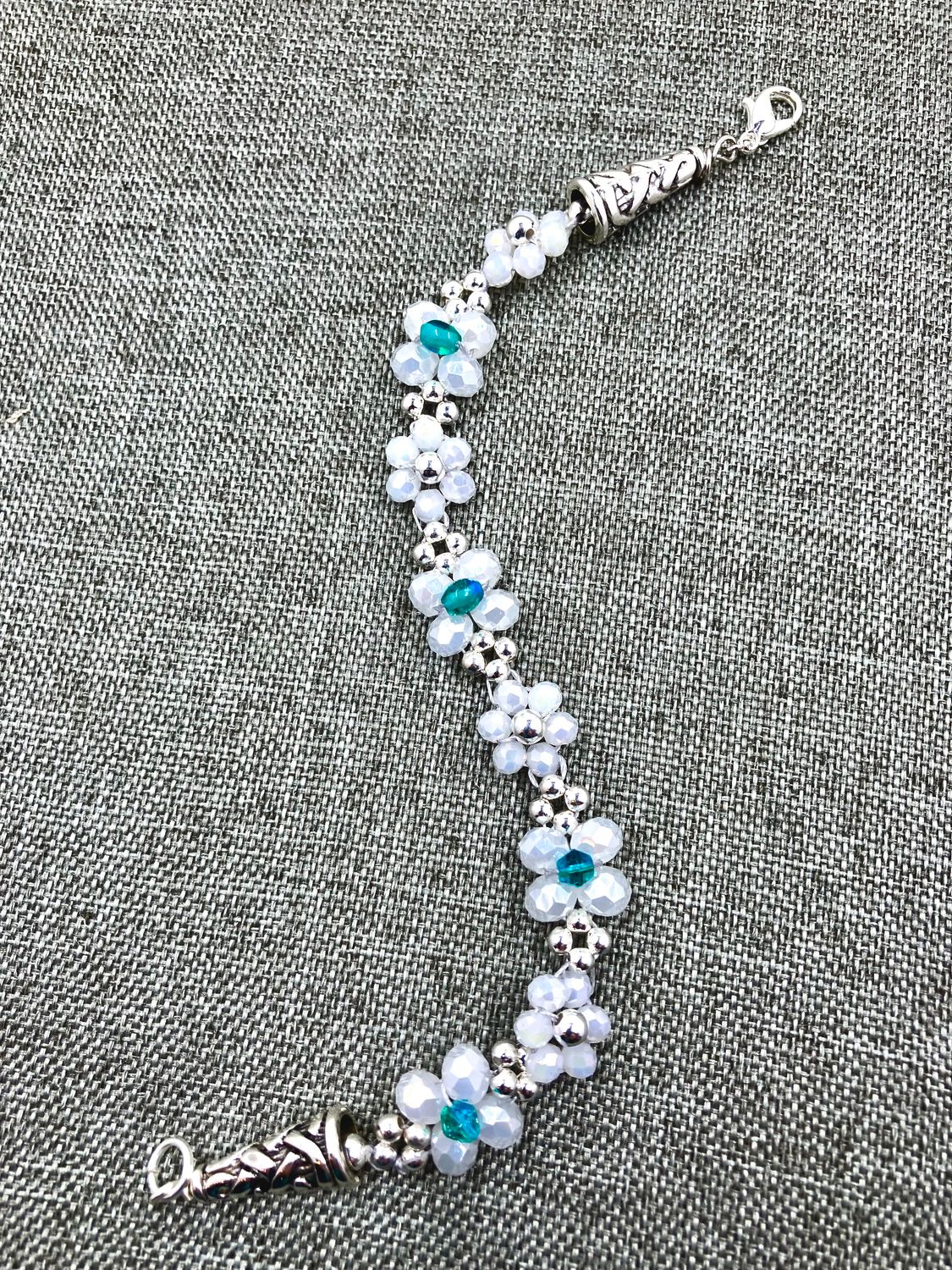 Bracelet - Circle of Flowers Bracelet