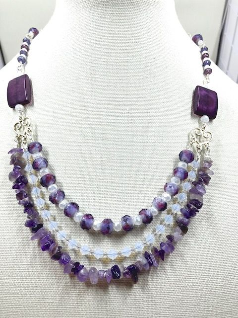 Necklace - Amethyst Delight