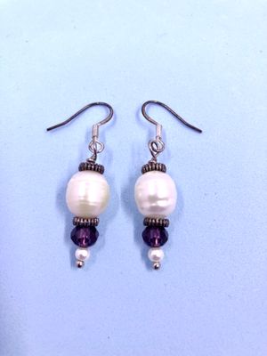 Earrings - Lilac Love