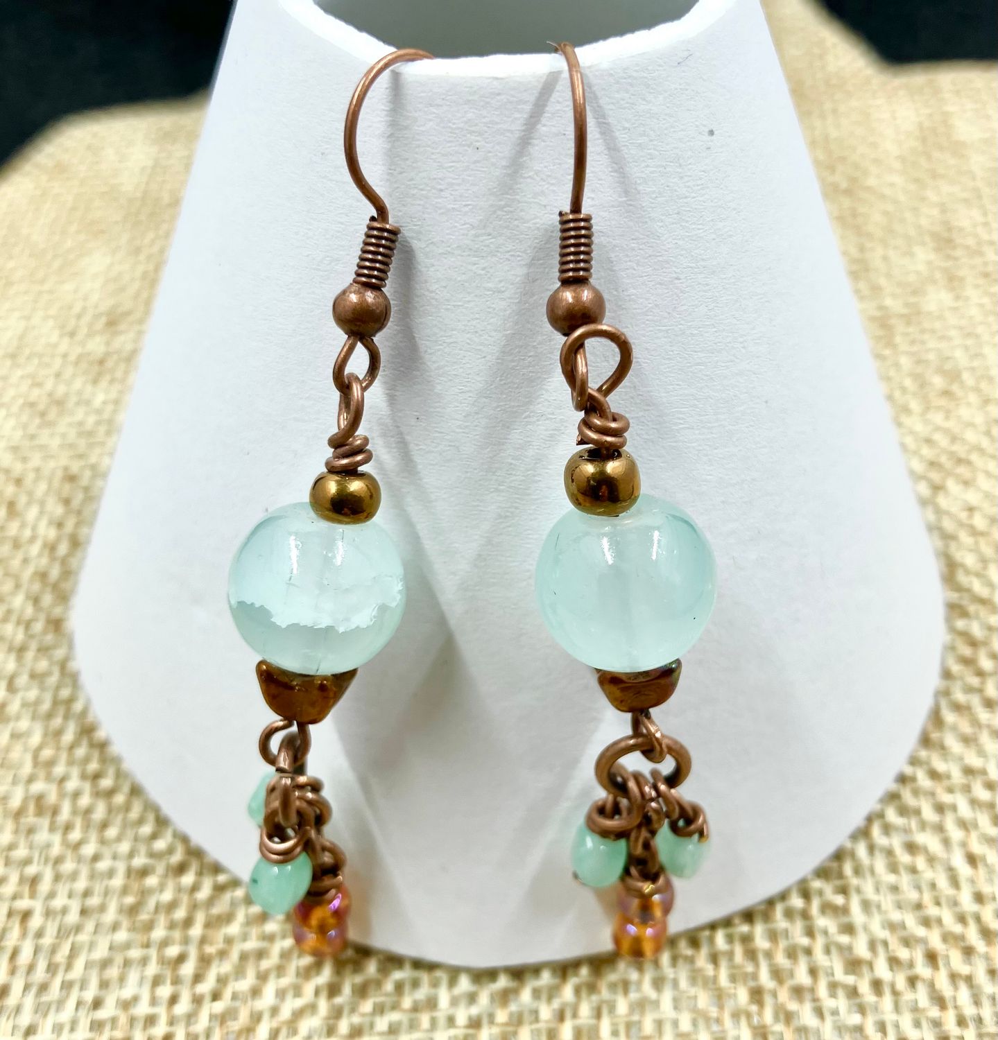 Earrings - Amazonite Mists