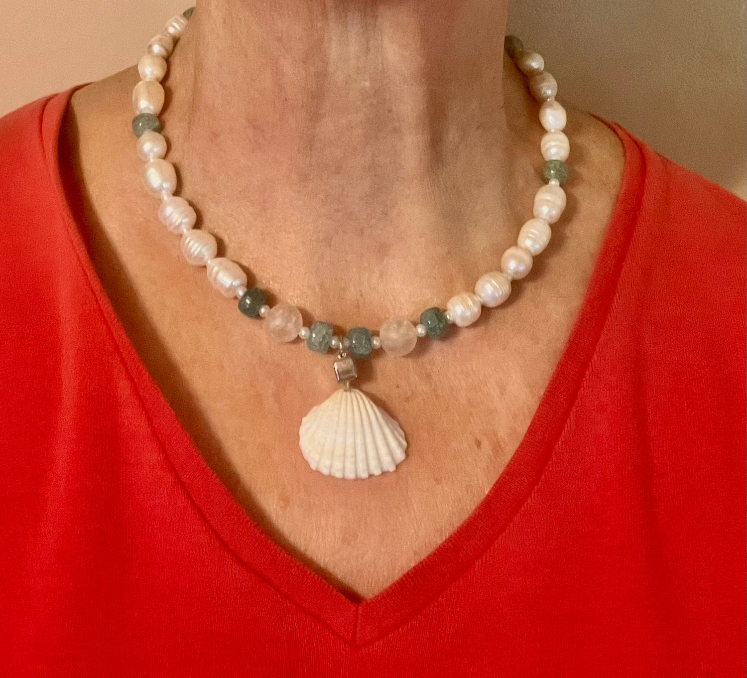 My Summer of Pearls - necklace